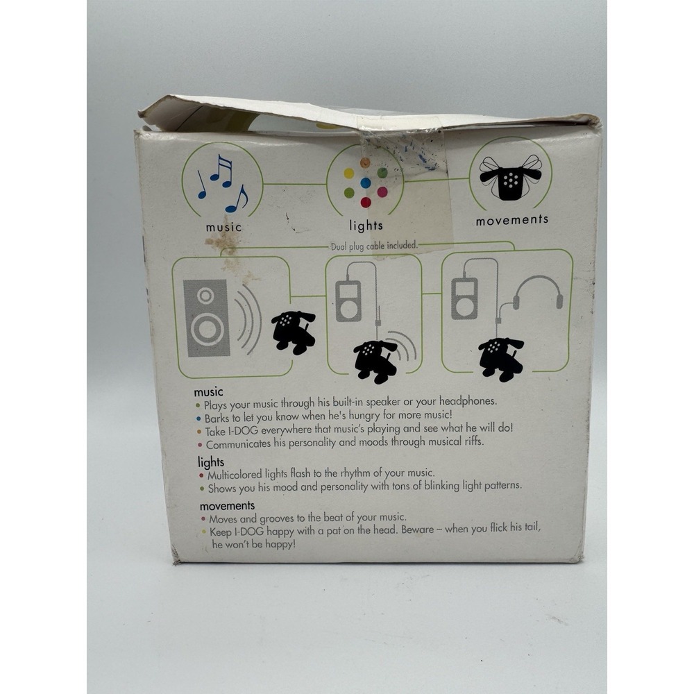 Hasbro i-Dog Pink Robotic Music Companion 2005 New In Box Sealed Vintage Toy - Picture 5 of 11